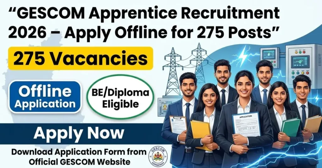 GESCOM Recruitment 2026