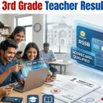 Rajasthan 3rd grade teacher result 2026