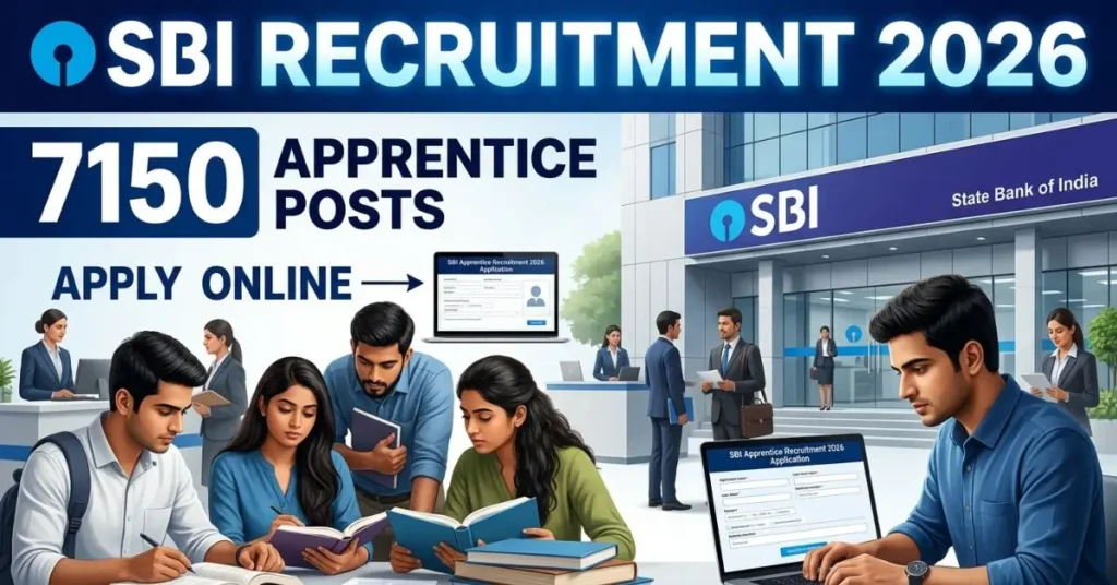 SBI Apprentice Recruitment 2026 Apply Online for 7150 Posts