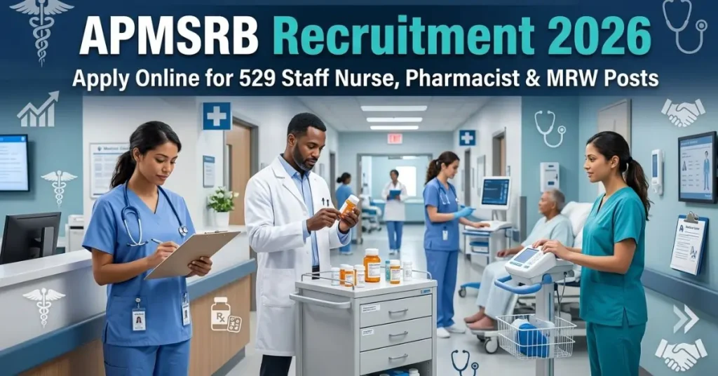 APMSRB Recruitment 2026