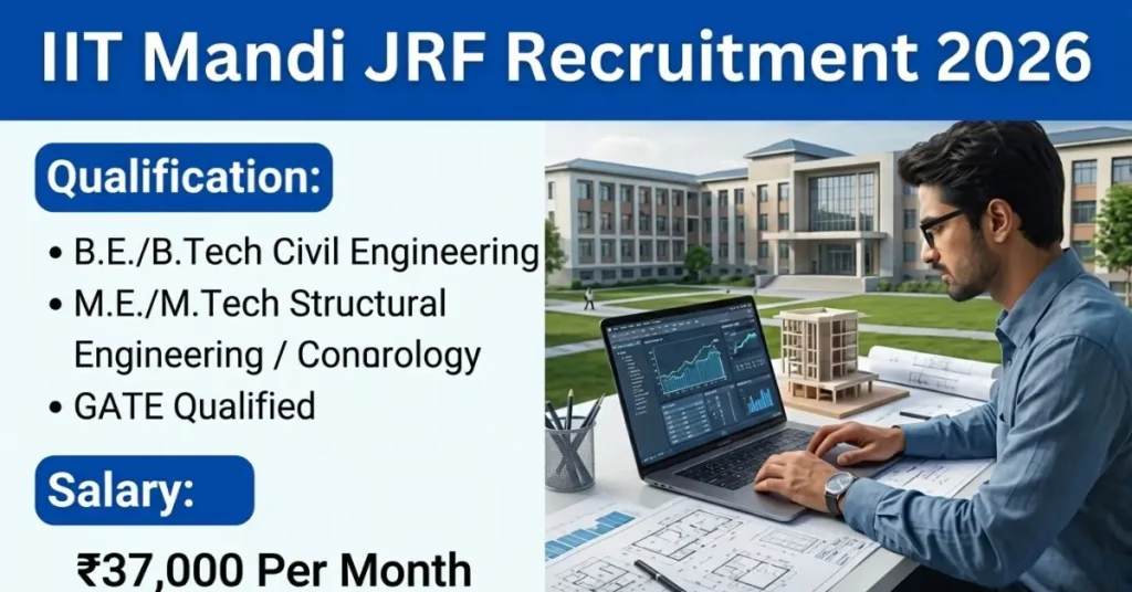 IIT Mandi JRF Recruitment 2026