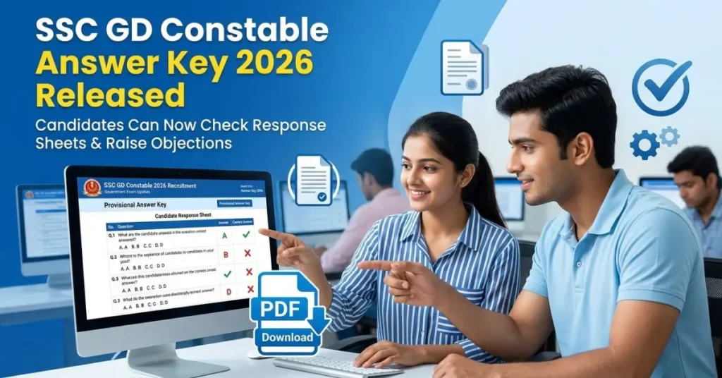 SSC GD Constable Answer Key 2026 Released