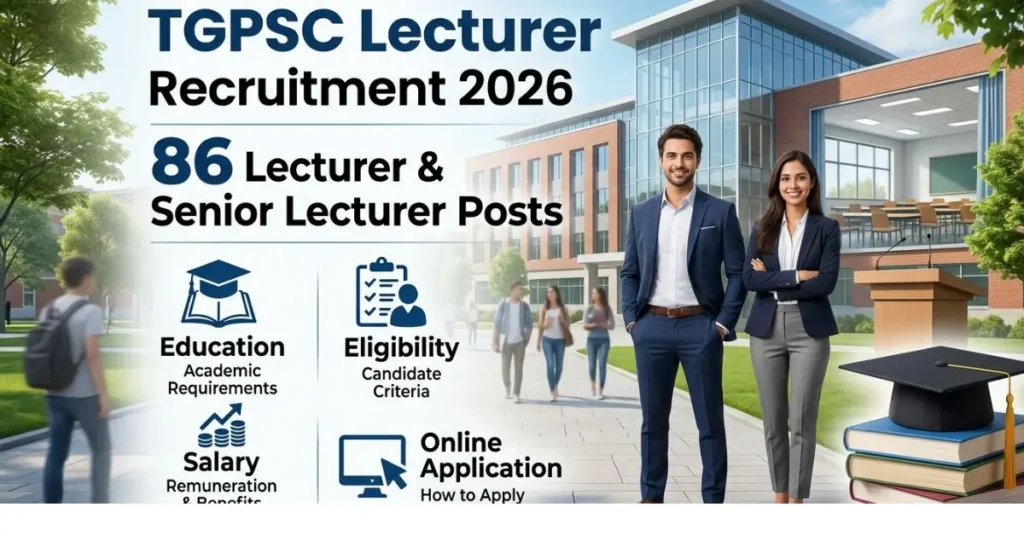 TGPSC Lecturer Recruitment 2026