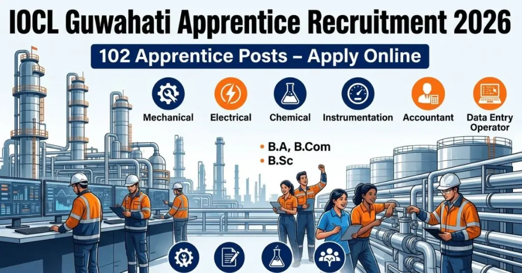 IOCL Guwahati Refinery Apprentice Recruitment 2026