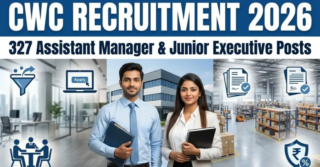 CWC Recruitment 2026 Notification Out 